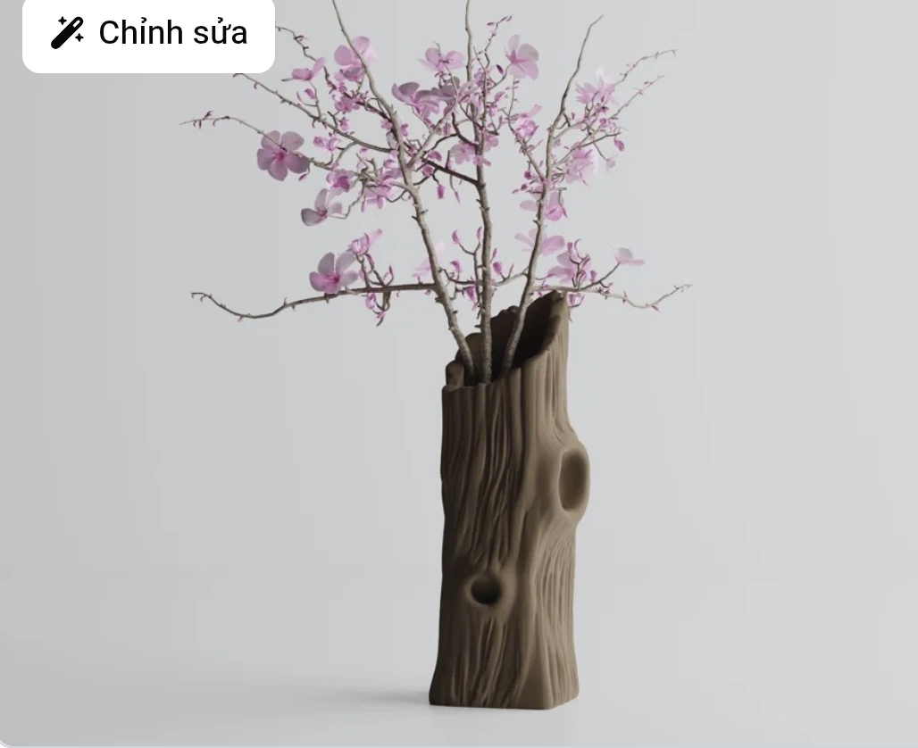 BÌNH HOA IN 3D DECOR – THIẾT KẾ THÂN CÂY NGHỆ THUẬT ĐỘC ĐÁO 🌿
